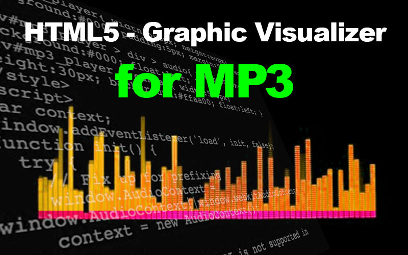 HTML5 Graphic Lector of MP3 in a Canvas made with javascript